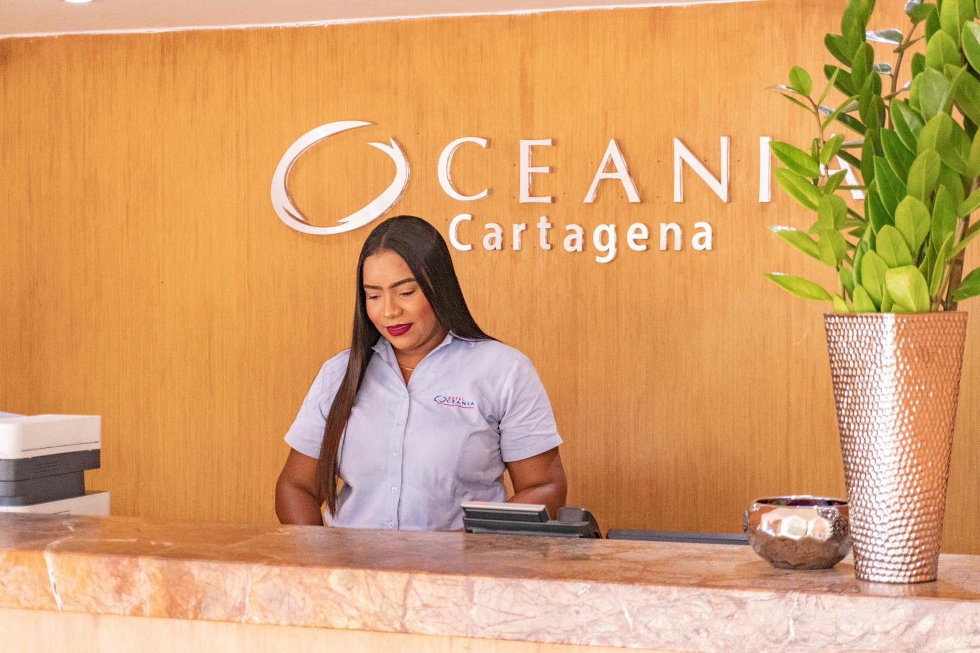 Hotel Oceania Cartagena Bagian luar foto